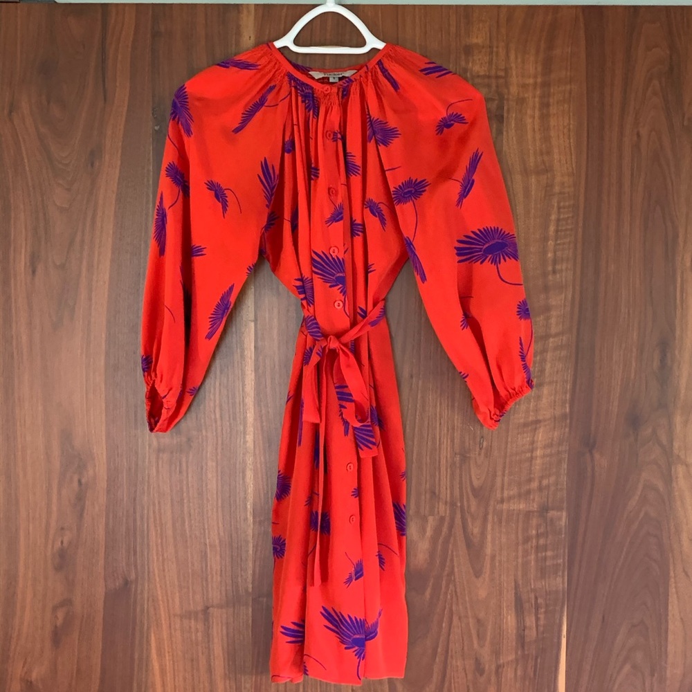 Tucker Classic Mini Dress, Silk